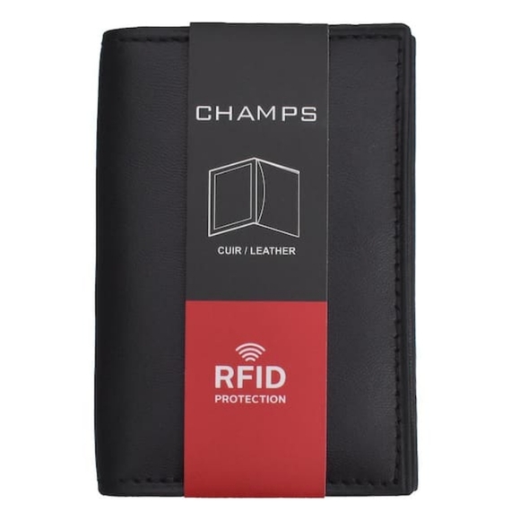 CHAMPS | rfid leather card wallet - Picture 2 of 6